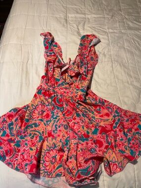 SHEIN Floral Romper